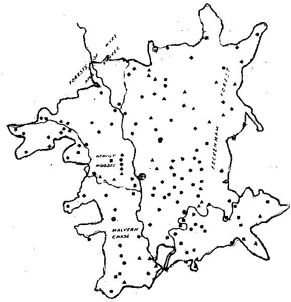 Anglo-Saxon settlement map